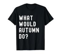 What Would Autumn Do? Value Graphic T-Shirt, Men, Black, S