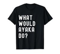 What Would Ayaka Do? Value Graphic T-Shirt, Men, Black, L