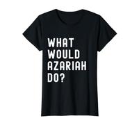 What Would Azariah Do? Value Graphic T-Shirt, Women, Black, L