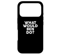 What Would BEN Do? T-Shirt Name BEN Case for iPhone 17 Pro