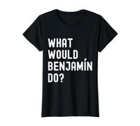 What Would Benjamín Do? Value Graphic T-Shirt, Women, Black, XS