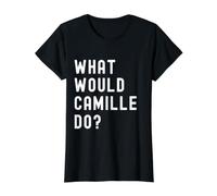What Would Camille Do? Value Graphic T-Shirt, Women, Black, L
