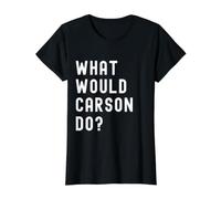 What Would Carson Do? Value Graphic T-Shirt, Women, Black, S