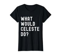 What Would Celeste Do? Value Graphic T-Shirt, Women, Black, S