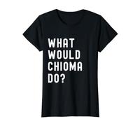 What Would Chioma Do? Value Graphic T-Shirt, Women, Black, XL