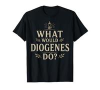 What Would Diogenes Do? Funny Philosophy Meme Philosopher T-Shirt
