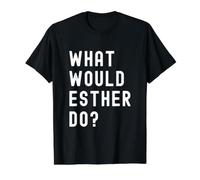 What Would Esther Do? Value Graphic T-Shirt, Men, Black, S
