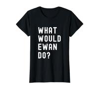 What Would Ewan Do? Value Graphic T-Shirt, Women, Black, L