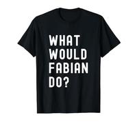 What Would Fabian Do? Value Graphic T-Shirt, Men, Black, L