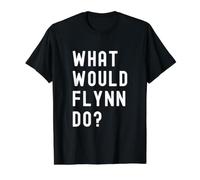 What Would Flynn Do? Value Graphic T-Shirt, Men, Black, S