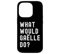 What Would Gaëlle Do? Case for iPhone 14 Pro