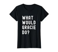 What Would Gracie Do? Value Graphic T-Shirt, Women, Black, M
