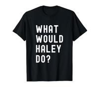 What Would Haley Do? Value Graphic T-Shirt, Men, Black, M