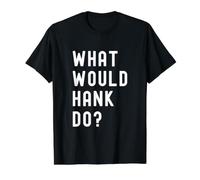 What Would Hank Do? Value Graphic T-Shirt, Men, Black, M