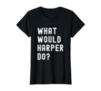 What Would Harper Do? Value Graphic T-Shirt, Women, Black, S