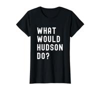 What Would Hudson Do? Value Graphic T-Shirt, Women, Black, XS