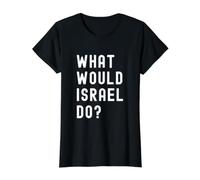 What Would Israel Do? Value Graphic T-Shirt, Women, Black, S