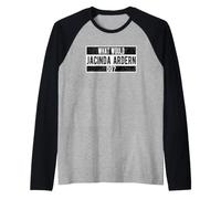 What Would Jacinda Ardern do? Raglan Baseball Tee