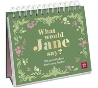 What would Jane say? Wit and Wisdom from Jane Austen: Decorative standing flip book with quips and quotes from Jane Austen | Perfect gift for all Jane-ites and booklovers