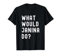 What Would Janina Do? Value Graphic T-Shirt, Men, Black, XL