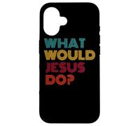 What Would Jesus Do He Would Love First WWJD HWLF Case for iPhone 16