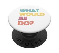 What Would Jiji Do Grandpa in Japanese PopSockets Swappable PopGrip