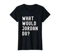 What Would Jordan Do? Value Graphic T-Shirt, Women, Black, M