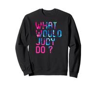 What Would Judy Do? Woman Myth Personalized Christmas Name Sweatshirt