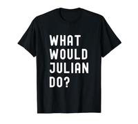 What Would Julian Do? Value Graphic T-Shirt, Men, Black, XL