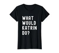What Would Katrin Do? Value Graphic T-Shirt, Women, Black, XS