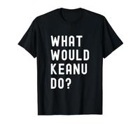 What Would Keanu Do? Value Graphic T-Shirt, Men, Black, S