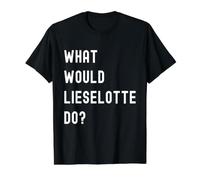What Would Lieselotte Do? Value Graphic T-Shirt, Men, Black, M