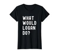 What Would Logan Do? Value Graphic T-Shirt, Women, Black, M