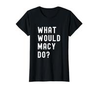 What Would Macy Do? Value Graphic T-Shirt, Women, Black, S