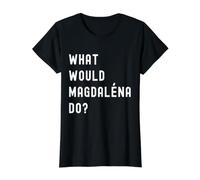 What Would Magdaléna Do? Value Graphic T-Shirt, Women, Black, S