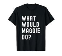 What Would Maggie Do? Value Graphic T-Shirt, Men, Black, L