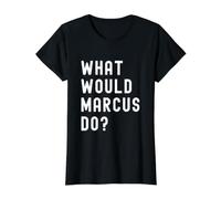What Would Marcus Do? Value Graphic T-Shirt, Women, Black, XL