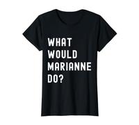 What Would Marianne Do? Value Graphic T-Shirt, Women, Black, S