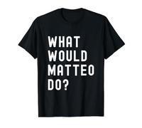 What Would Matteo Do? Value Graphic T-Shirt, Men, Black, S