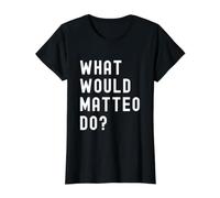 What Would Matteo Do? Value Graphic T-Shirt, Women, Black, XS