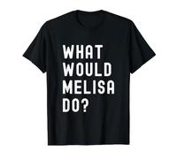 What Would Melisa Do? Value Graphic T-Shirt, Men, Black, M
