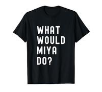 What Would Miya Do? Value Graphic T-Shirt, Men, Black, M