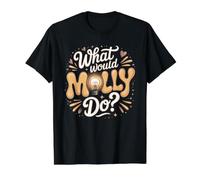 What Would Molly Do Name Personalized Value Graphic T-Shirt, Men, Black, S