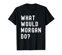 What Would Morgan Do? Value Graphic T-Shirt, Men, Black, S