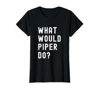 What Would Piper Do? Value Graphic T-Shirt, Women, Black, S