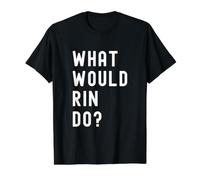 What Would Rin Do? Value Graphic T-Shirt, Men, Black, XL