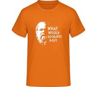 What Would Socrates Do? T-Shirt, orange, XXL