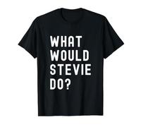 What Would Stevie Do? Value Graphic T-Shirt, Men, Black, L