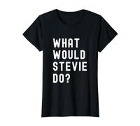 What Would Stevie Do? Value Graphic T-Shirt, Women, Black, S