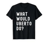 What Would Uberto Do? Value Graphic T-Shirt, Men, Black, XL